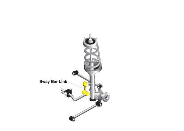 Whiteline Rear Swaybar Endlinks Mitsubishi EVO X - Image 3
