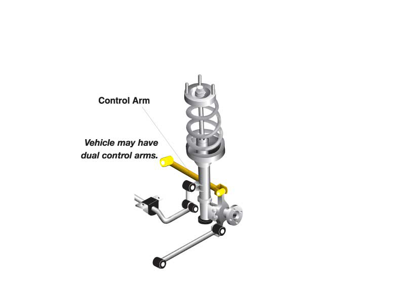 Whiteline Rear Control Arm Lower Arm FOR MITSUBISHI LANCER CH KTA135