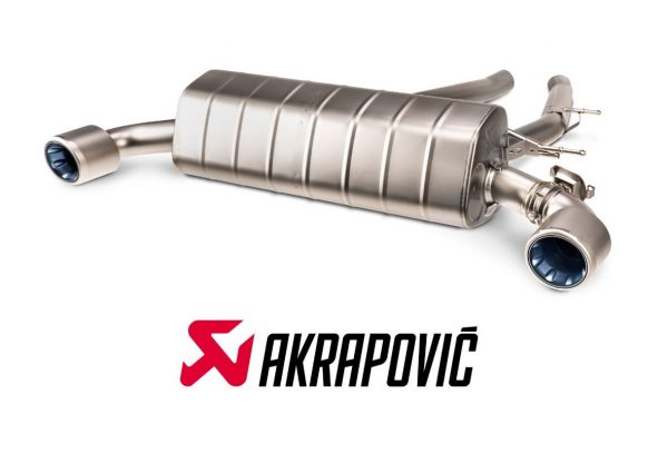 Akrapovic Slip-on Type Titanium Muffler System Toyota Supra