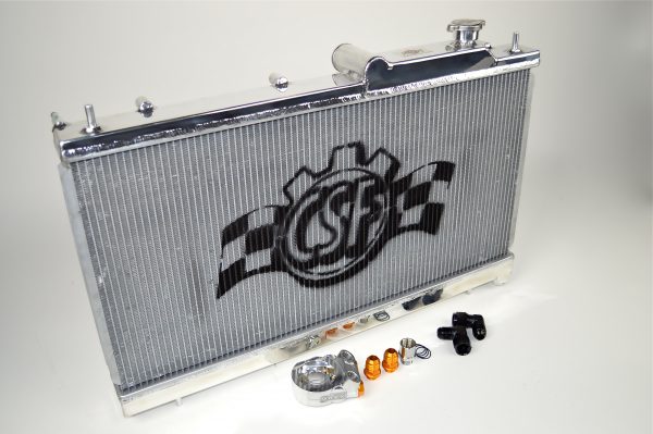 CSF Racing Radiator w/ built-in oil cooler Subaru WRX/STi