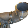 BorgWarner EFR 2.5″ compressor outlet cast elbow kit