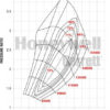 Garrett Gen II GTX2867R Compressor Map