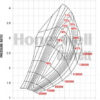 Garrett Gen II GTX3076R Compressor Map