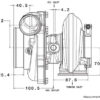 Garrett Gen II GTX3076R Diagram