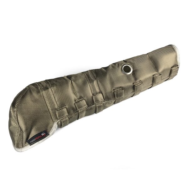 Turbomotiv Full-Race Downpipe Heat Shield Mitsubishi EVO X