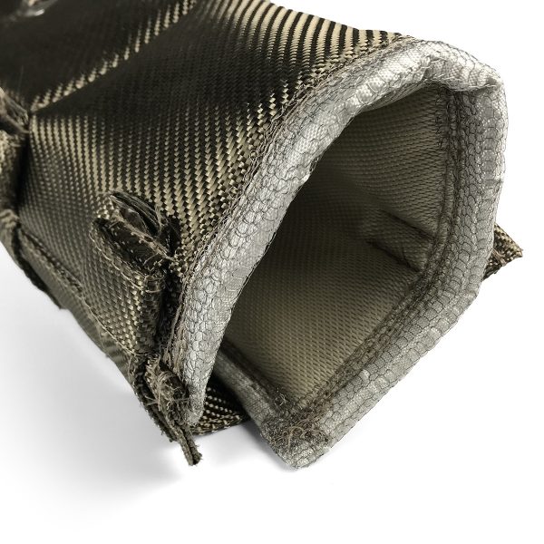 Turbomotiv Full-Race Downpipe Heat Shield Mitsubishi EVO X - Image 5