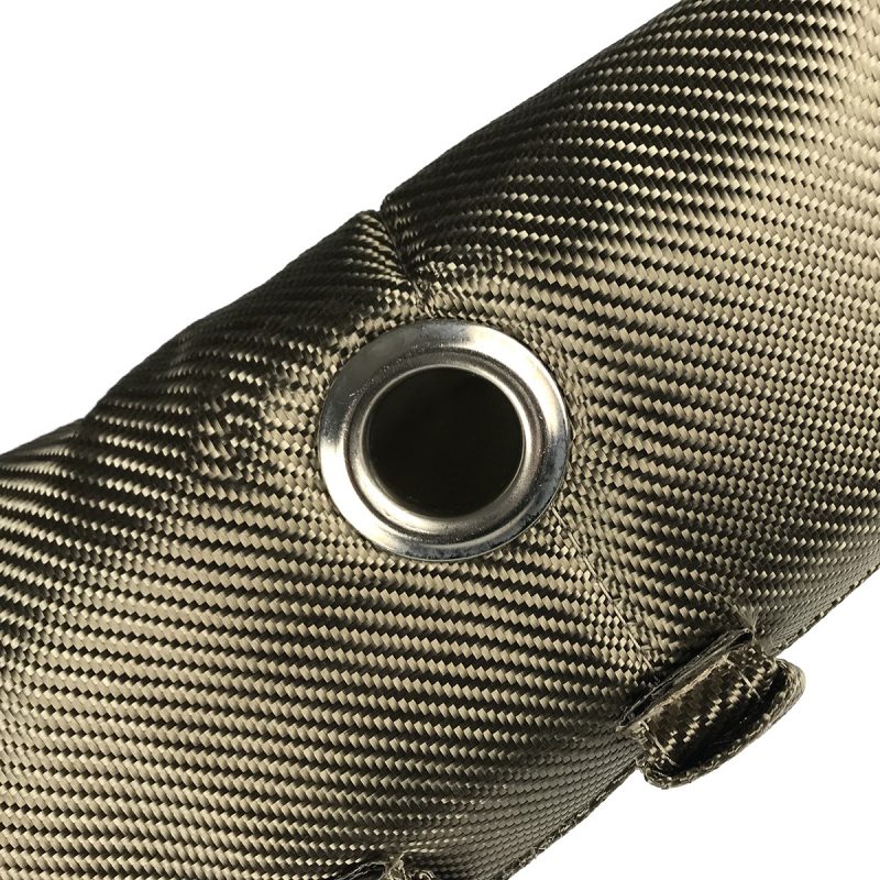 Turbomotiv FullRace Downpipe Heat Shield Mitsubishi EVO X Turbomotiv